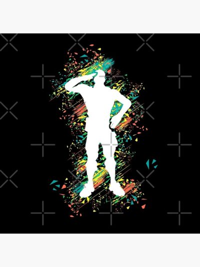 Alternative view of Victory Justice Dance Battle Royale 8 Throw Pillow