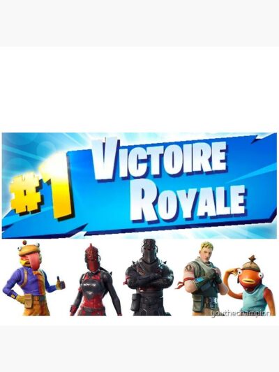 Alternative view of Victory Royale Throw Pillow