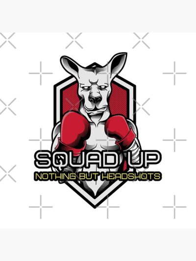 Alternative view of Squad Up Throw Pillow