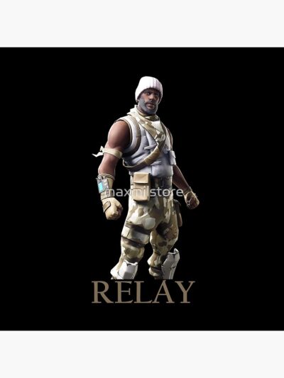 Alternative view of Relayd Throw Pillow