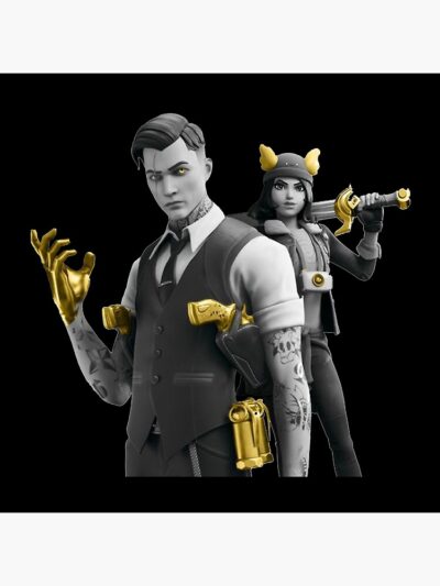 Alternative view of Midas Skins Shower Curtain