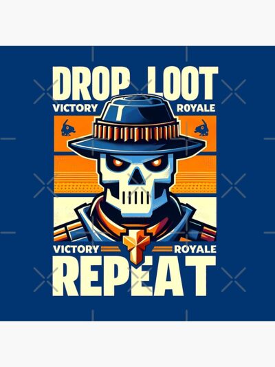 Alternative view of Drop Loot Shower Curtain