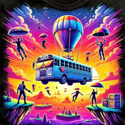 Alternative view of Battle Bus Tote Bag