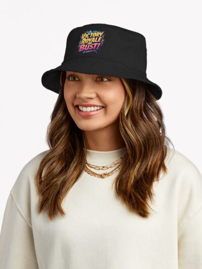 Alternative view of Victory Royale Or Bust Bucket Hat