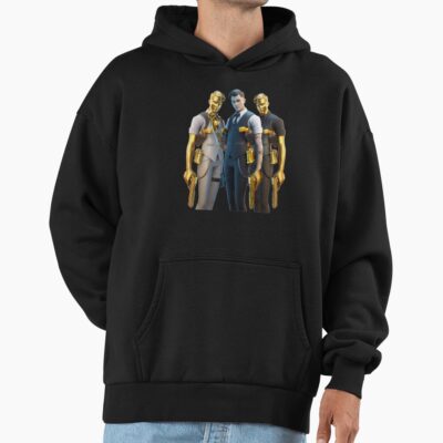 Alternative view of Gold Midas Team Hoodie