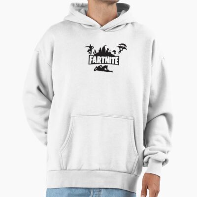 Alternative view of Comic For Gamers Fart Party Hoodie