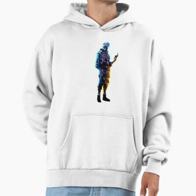 Alternative view of Soul Of Heroes Anime Hoodie