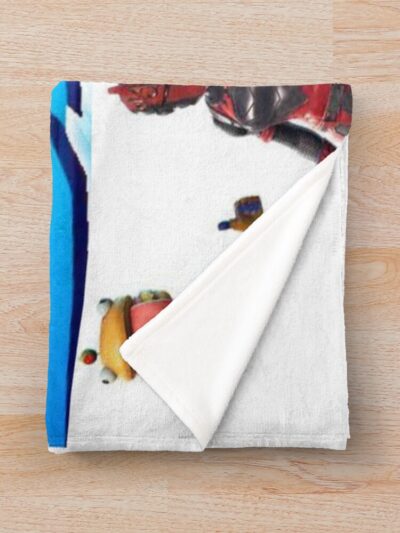 Alternative view of Victory Royale Throw Blanket